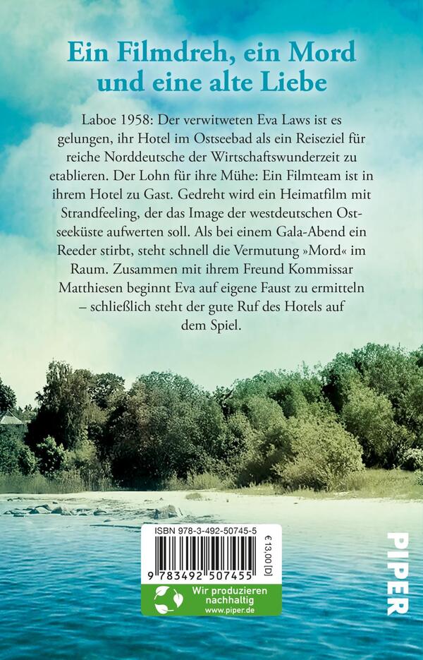 Rückansicht des Buches „Der Tote im Seebad“ 