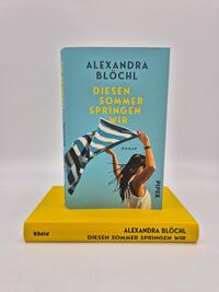 Außenansicht des Buches „Diesen Sommer springen wir“