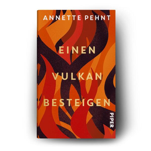 Außenansicht des Buches „Einen Vulkan besteigen“