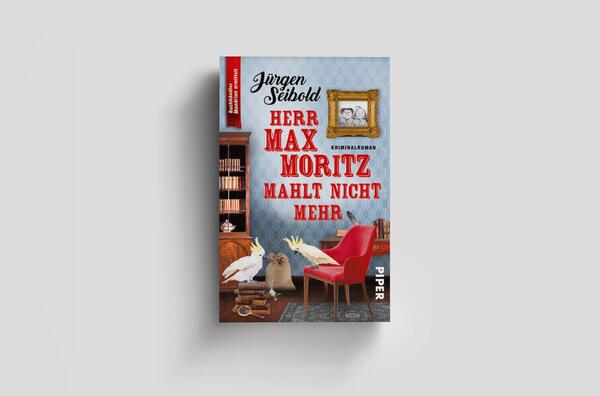 Außenansicht des Buches „Herr Max Moritz mahlt nicht mehr“