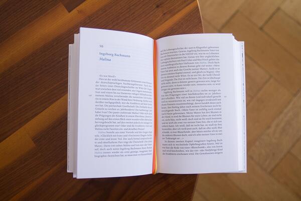 Innenansicht des Buches „Schecks Kanon“