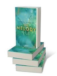 Bücherstapel des Buches „The Melody of Us“