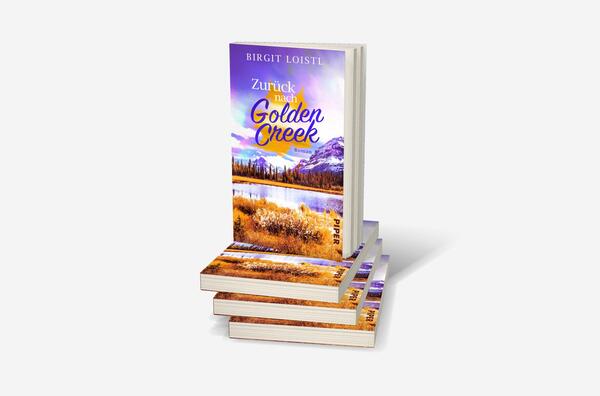 Bücherstapel des Buches „Zurück nach Golden Creek“