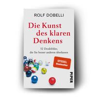 Außenansicht des Buches „Die Kunst des klaren Denkens“