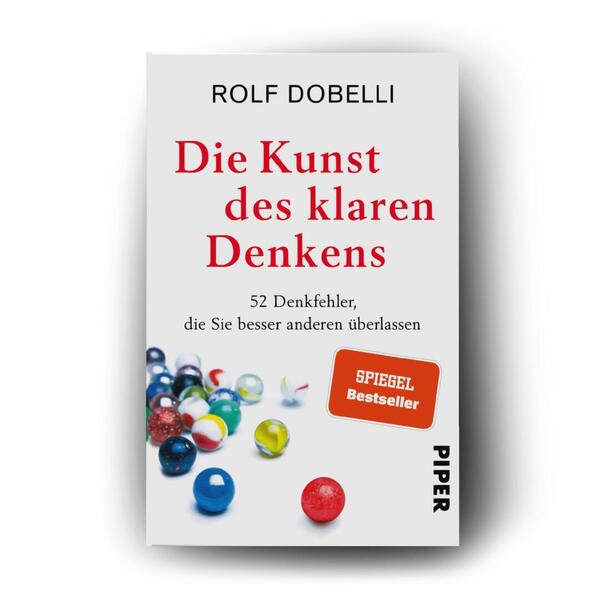 Außenansicht des Buches „Die Kunst des klaren Denkens“