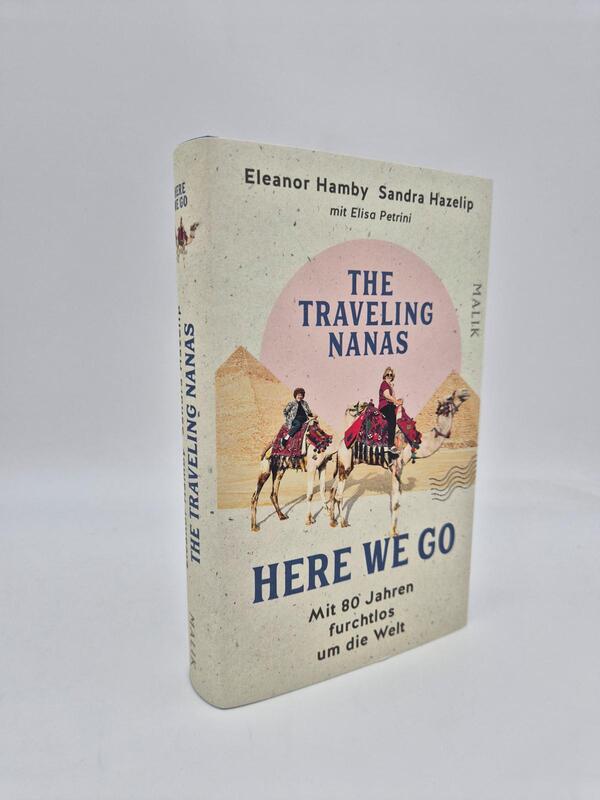 Außenansicht des Buches „The traveling Nanas – Here we go“