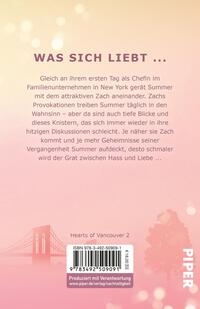 Rückansicht des Buches „A Duet of Hate and Love“