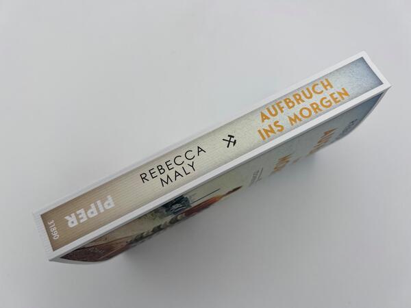 Innenansicht des Buches „Aufbruch ins Morgen“
