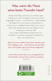 Rückansicht des Buches „Die perfekte Freundin“