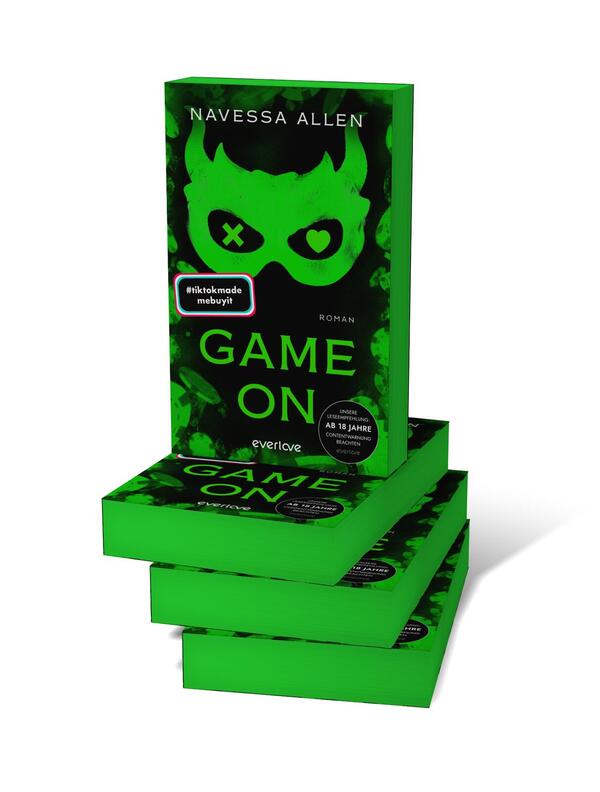 Außenansicht des Buches „Game on“
