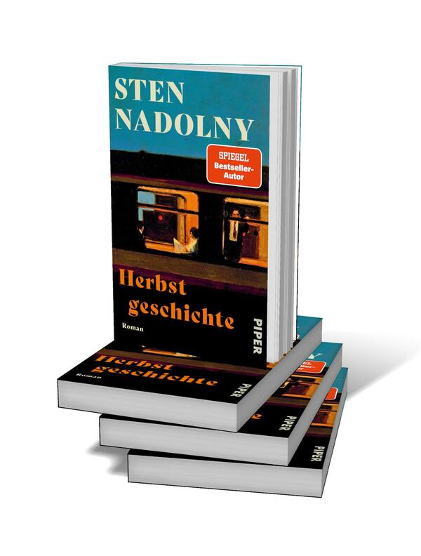 Bücherstapel des Buches „Herbstgeschichte“