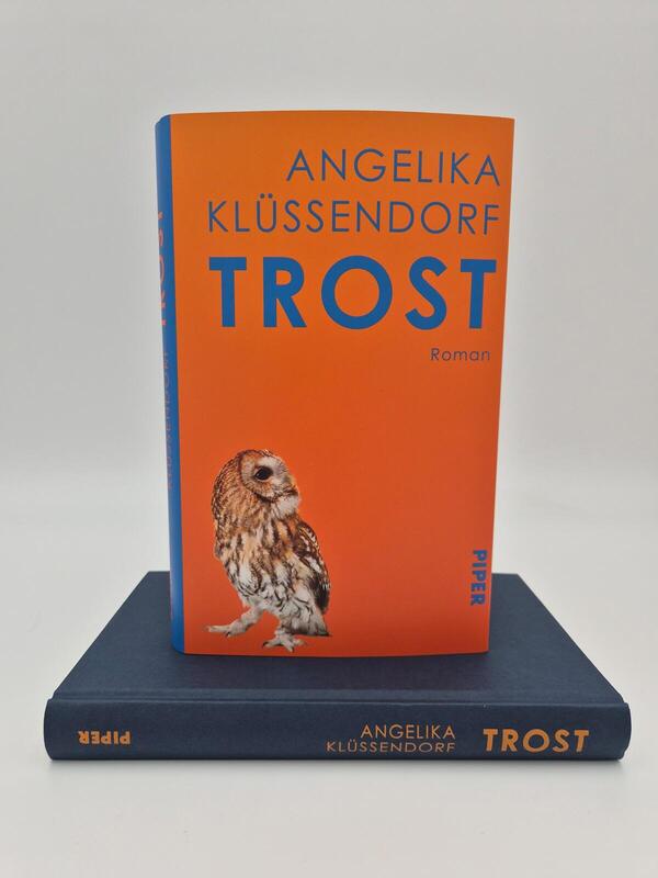 Außenansicht des Buches „Trost“