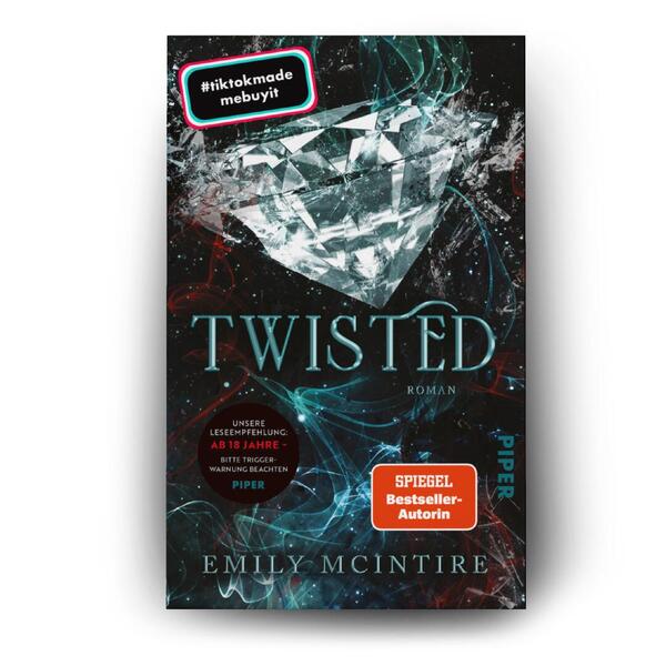 Außenansicht des Buches „Twisted“