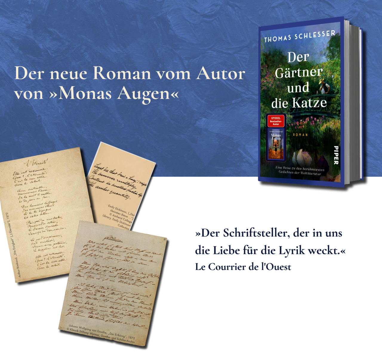 Thomas Schlesser. Der Gärtner und die Katze