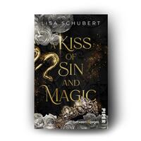 Außenansicht des Buches „A Kiss of Sin and Magic“