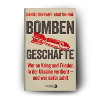 Außenansicht des Buches „Bombengeschäfte“