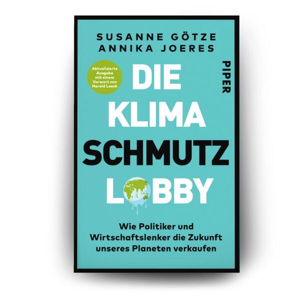 Außenansicht des Buches „Die Klimaschmutzlobby“