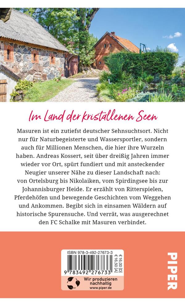 Rückansicht des Buches „Gebrauchsanweisung für Masuren“