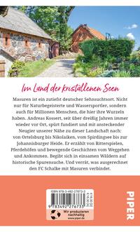 Rückansicht des Buches „Gebrauchsanweisung für Masuren“