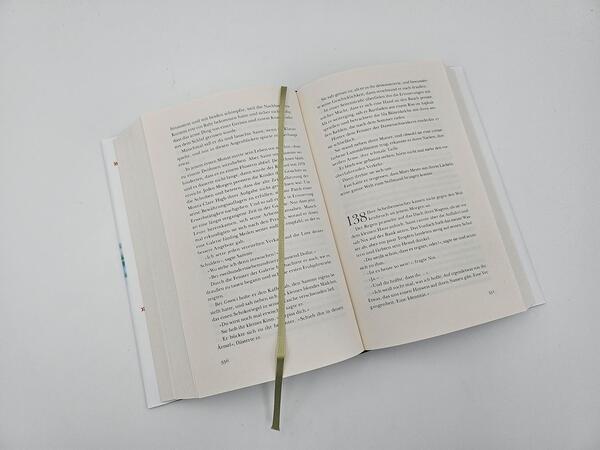 Innenansicht des Buches „In den Farben des Dunkels“