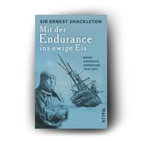 Außenansicht des Buches „Mit der Endurance ins ewige Eis“