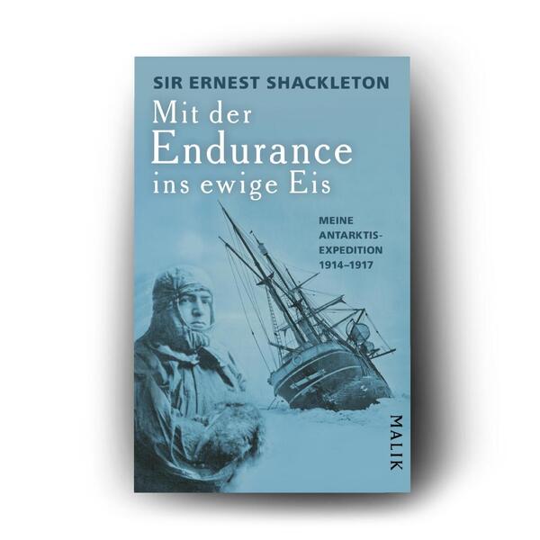 Außenansicht des Buches „Mit der Endurance ins ewige Eis“