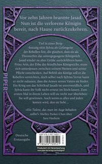 Rückansicht des Buches „The Jasad Crown“