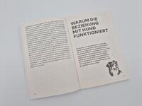 Außenansicht des Buches „Warum Hunde uns zu besseren Menschen machen“