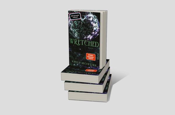 Bücherstapel des Buches „Wretched“
