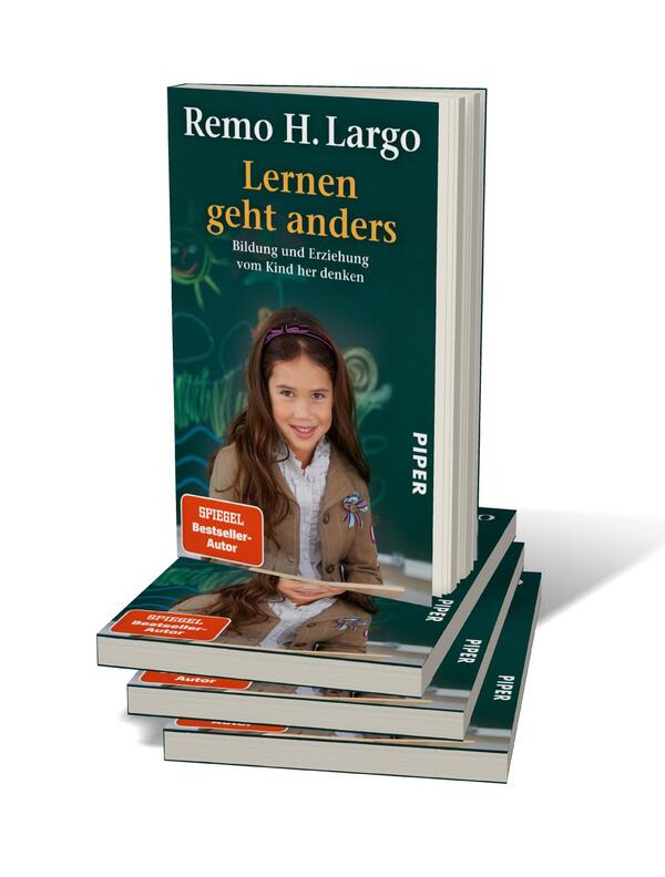 Bücherstapel des Buches „Lernen geht anders“