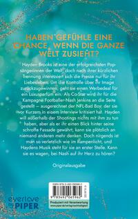 Rückansicht des Buches „The Melody of Us“