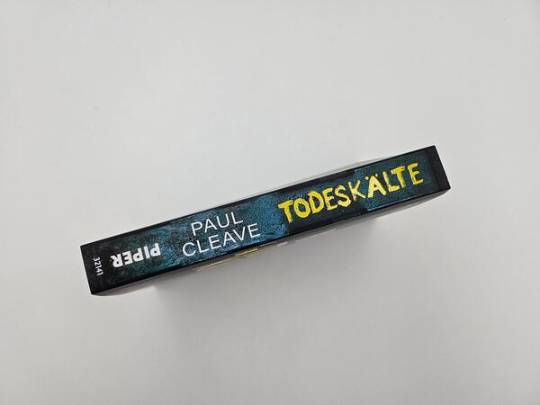 Außenansicht des Buches „Todeskälte“