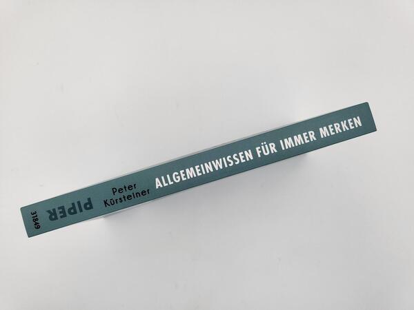 Innenansicht des Buches „Allgemeinwissen für immer merken“