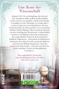 Rückansicht des Buches „Die geniale Rebellin“