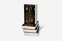 Bücherstapel des Buches „Die Todesbotin“
