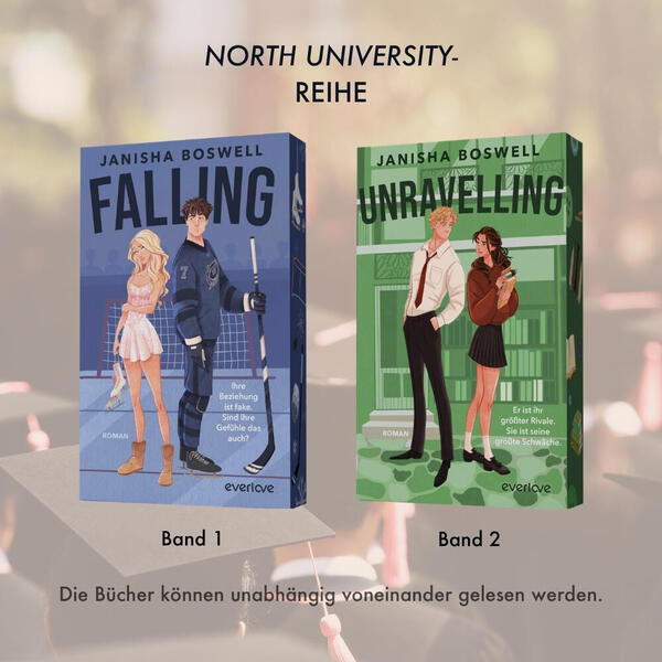 Außenansicht des Buches „Falling – Ihre Beziehung ist fake. Sind ihre Gefühle das auch?“