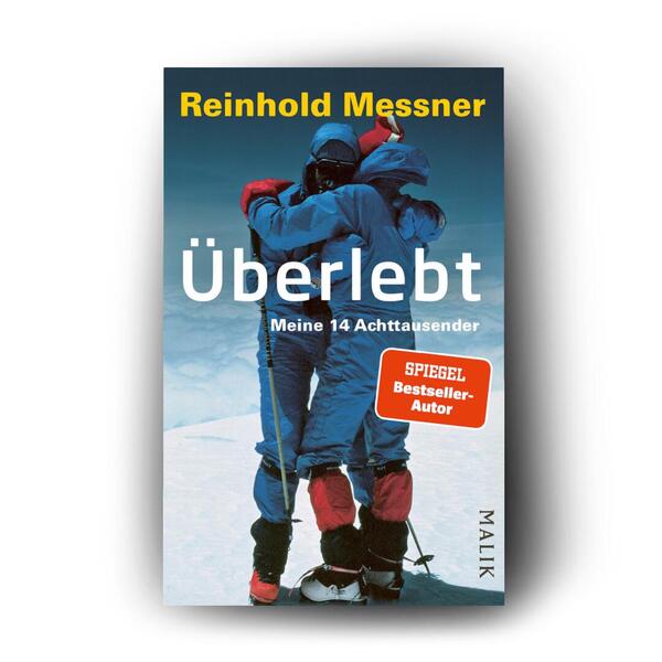 Außenansicht des Buches „Überlebt“