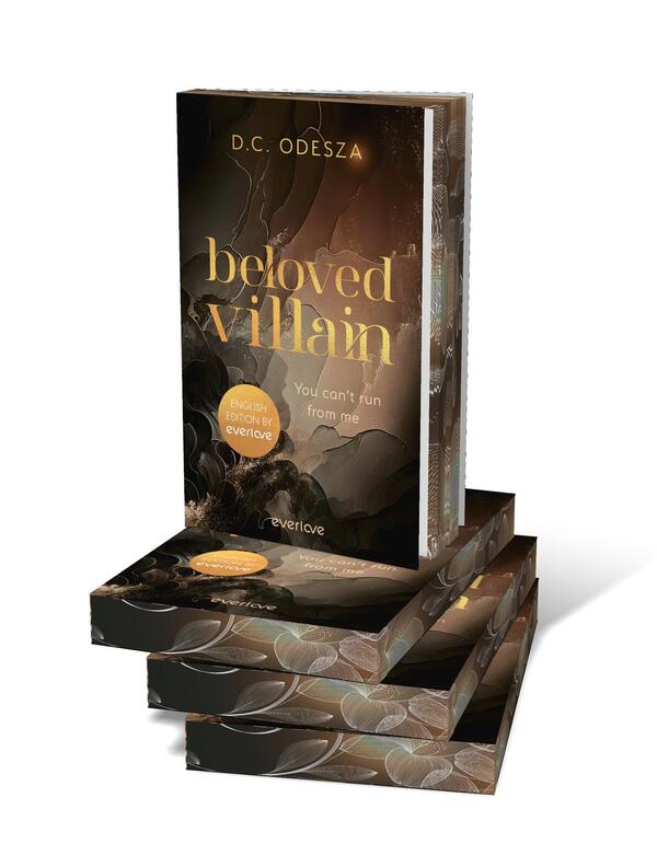 Bücherstapel des Buches „Beloved Villain – You can't run from me (English Edition)“