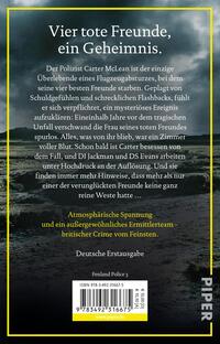 Rückansicht des Buches „Das Gewissen der Toten“