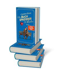 Bücherstapel des Buches „Der Buchspazierer und die Liebe “