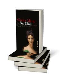 Bücherstapel des Buches „Die Glut“