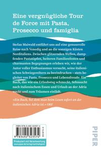 Rückansicht des Buches „Die Spaghetti-vongole-Tagebücher“