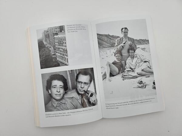 Außenansicht des Buches „Hannah Arendt“