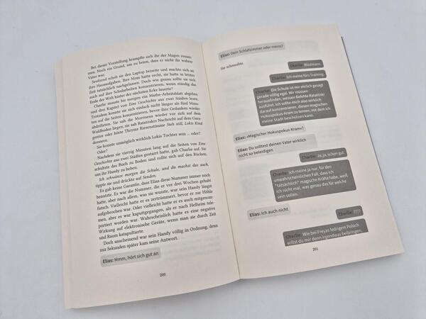 Außenansicht des Buches „Heart of Mischief“