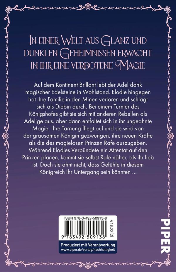 Rückansicht des Buches „Kingdom of crystal Hearts“