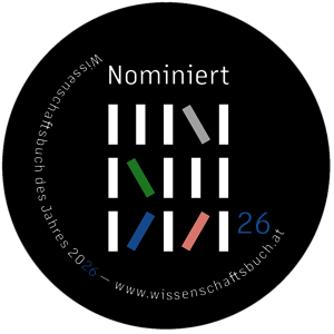 nominiert-Sticker Wissenschaftsbuch des Jahres 2026