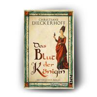 Außenansicht des Buches „Das Blut der Königin“