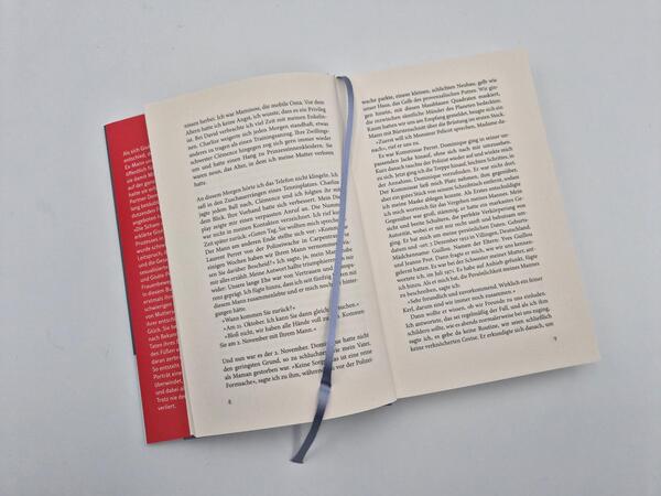 Außenansicht des Buches „Eine Hymne an das Leben“