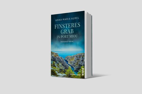 Außenansicht des Buches „Finsteres Grab in Port Miou “