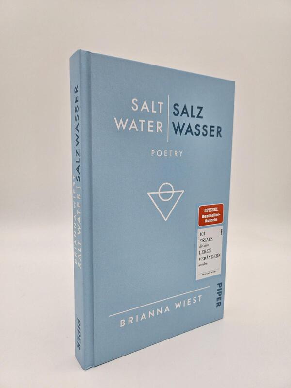Außenansicht des Buches „Salt Water – Salzwasser“